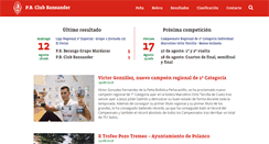 Desktop Screenshot of pbclubbansander.es